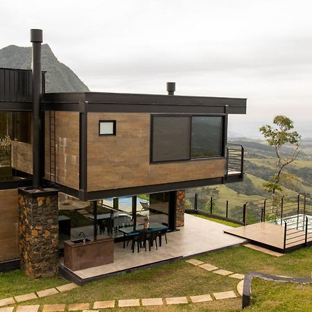 Caminho Das Nuvens - Cabanas De Montanha Bom Retiro  Exteriör bild