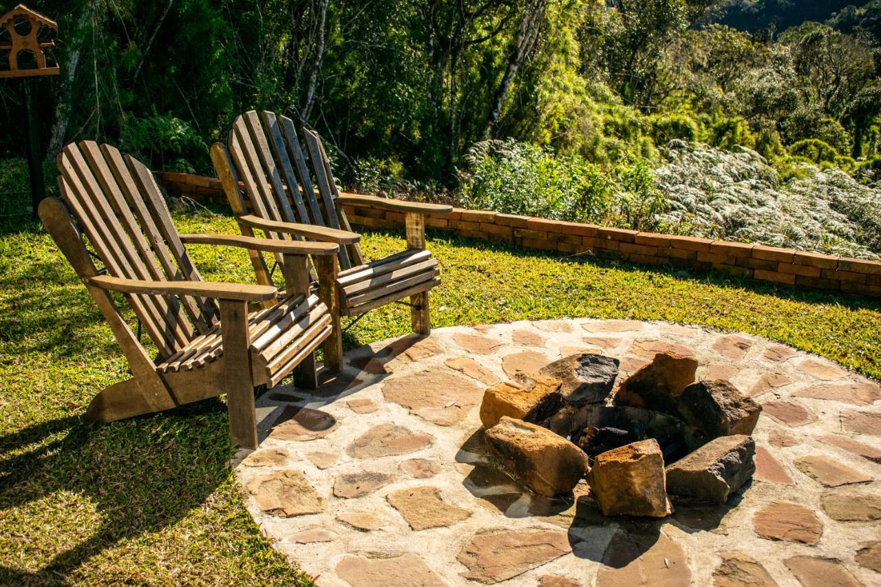 Caminho Das Nuvens - Cabanas De Montanha Bom Retiro  Exteriör bild