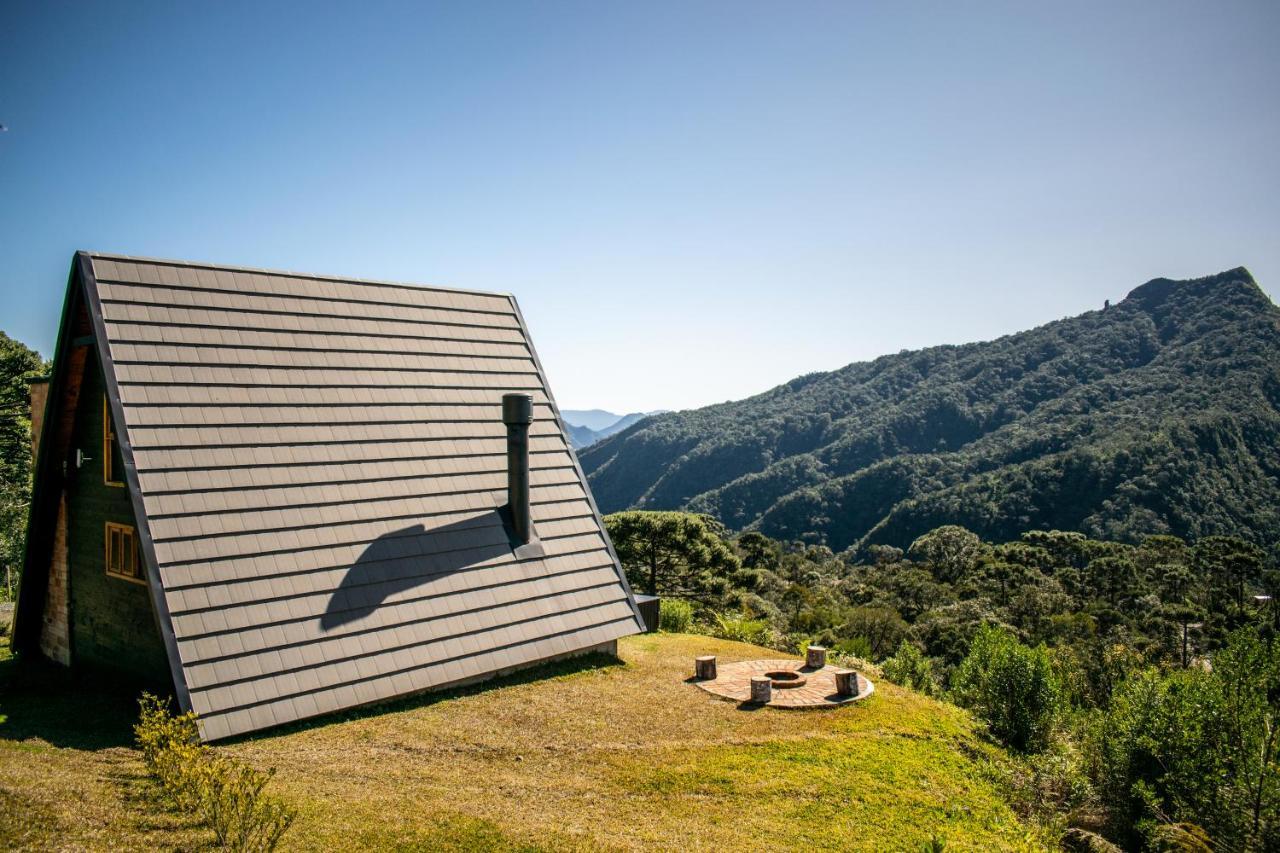 Caminho Das Nuvens - Cabanas De Montanha Bom Retiro  Exteriör bild