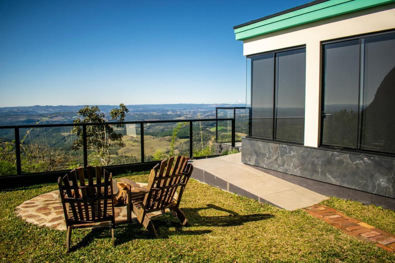 Caminho Das Nuvens - Cabanas De Montanha Bom Retiro  Exteriör bild