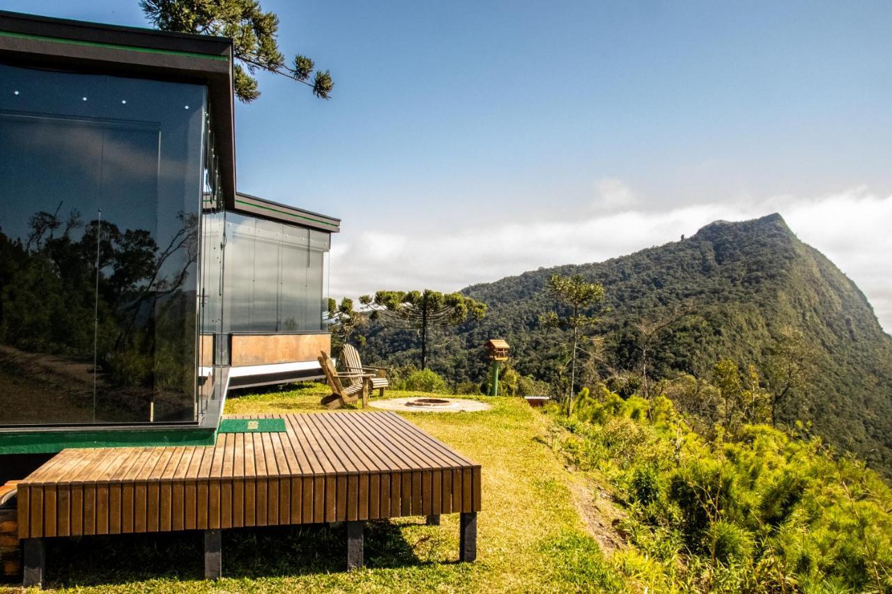 Caminho Das Nuvens - Cabanas De Montanha Bom Retiro  Exteriör bild