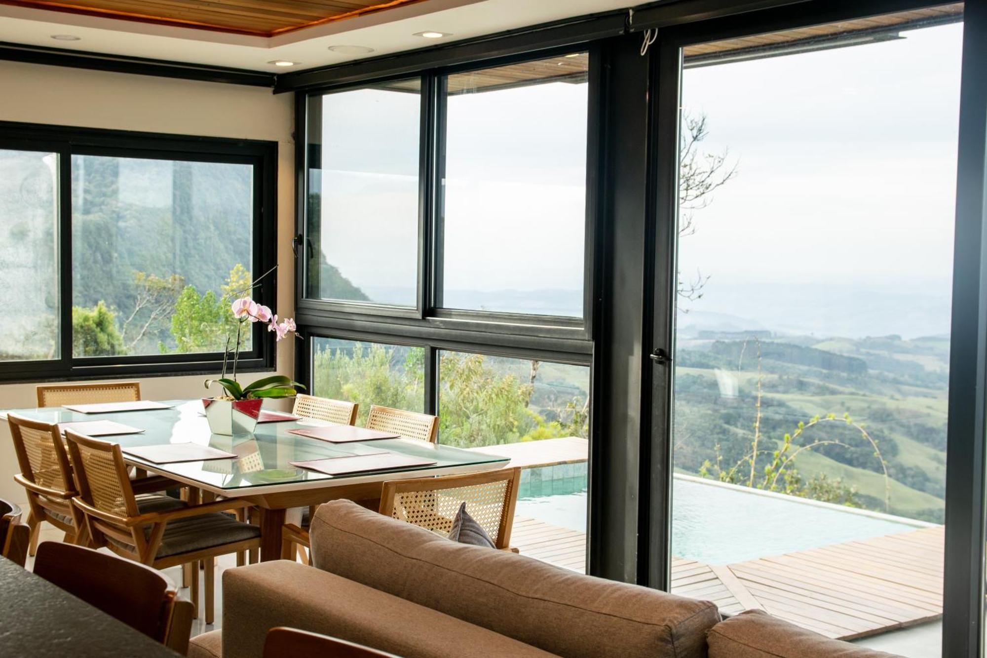 Caminho Das Nuvens - Cabanas De Montanha Bom Retiro  Exteriör bild