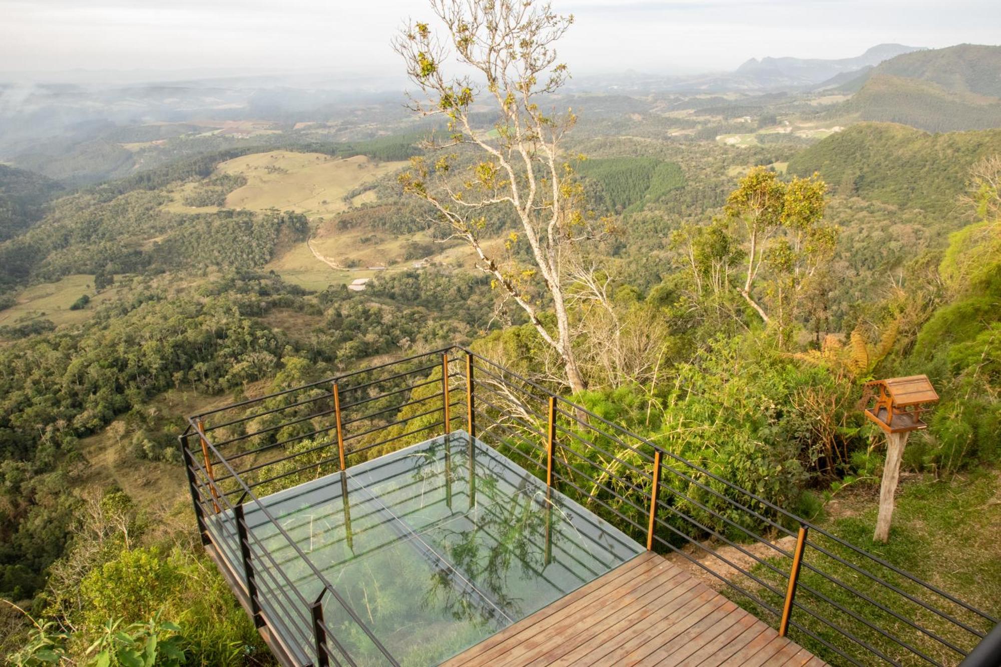 Caminho Das Nuvens - Cabanas De Montanha Bom Retiro  Exteriör bild