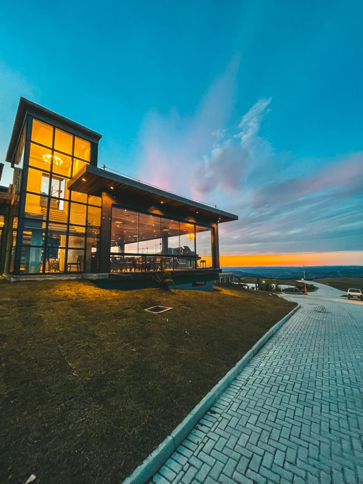 Caminho Das Nuvens - Cabanas De Montanha Bom Retiro  Exteriör bild